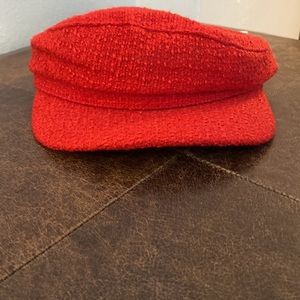 Zara red cap